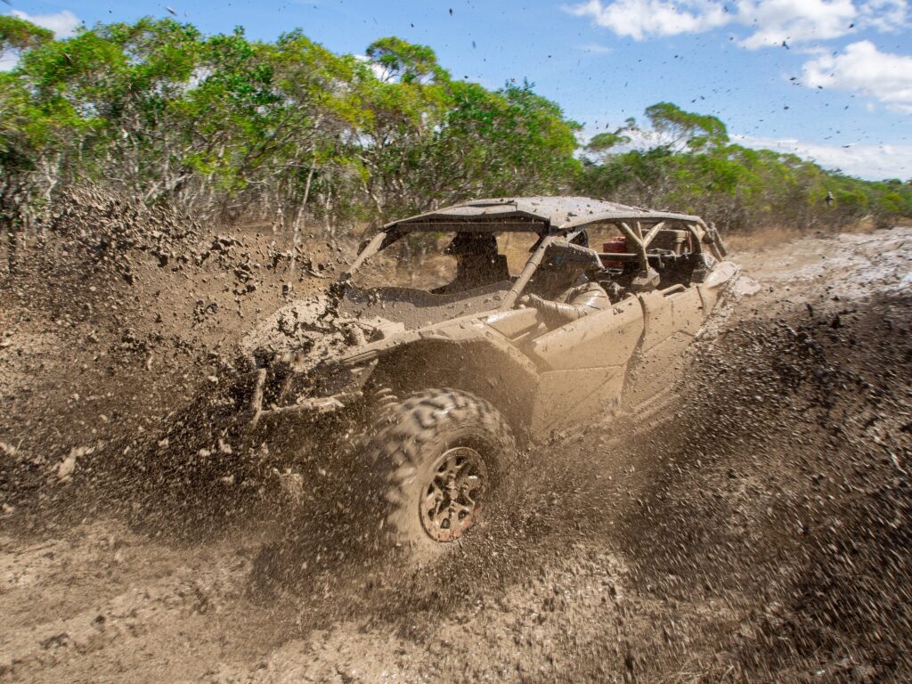 Capturing ATV in Mud Pits